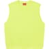Supreme Sweatshirt Vest - Lime (front)