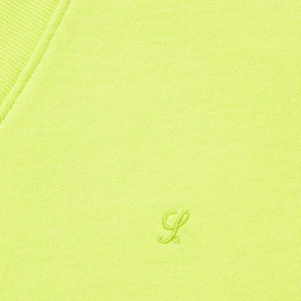Supreme Sweatshirt Vest - Lime (front)