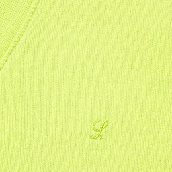Supreme Sweatshirt Vest - Lime (front)