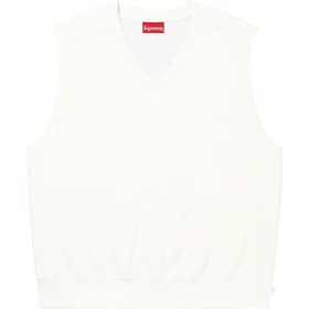 Supreme Sweatshirt Vest Stone