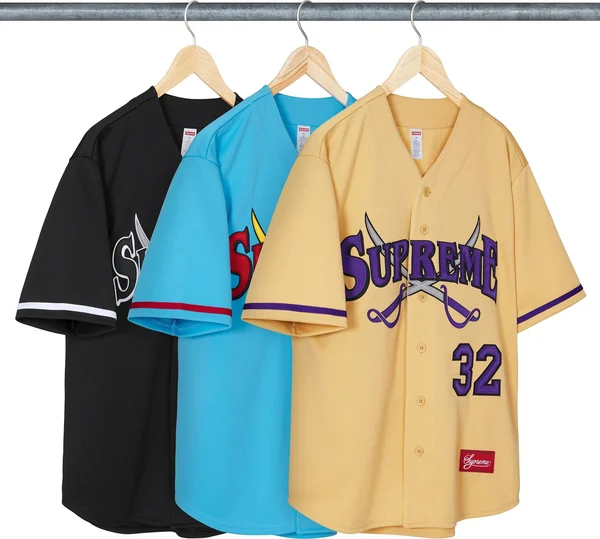 Supreme Swords Baseball Jersey - Product Image