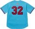 Supreme Swords Baseball Jersey - Blue (front)