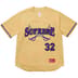 Supreme Swords Baseball Jersey - Gold (front)