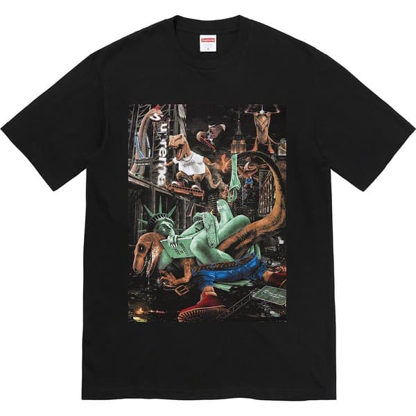 Supreme T-Rex Tee - Black (front)