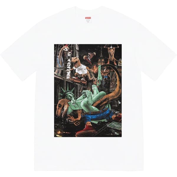 Supreme T-Rex Tee - White (front)