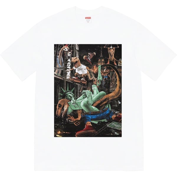 Supreme T-Rex Tee - White (front)