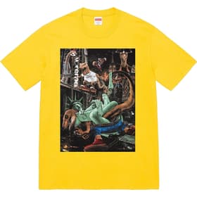 Supreme T-Rex Tee Yellow