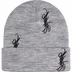 Supreme Tag Beanie - Heather Grey (front)