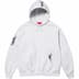 Supreme Tag Hooded Sweatshirt - Ash Grey (front)