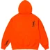 Supreme Tag Hooded Sweatshirt - Bright Orange (front)