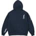 Supreme Tag Hooded Sweatshirt - Navy (front)