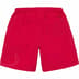 Supreme Tag Nylon Short - Red (front)