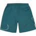 Supreme Tag Nylon Short - Teal (front)