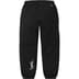 Supreme Tag Sweatpant - Black (front)