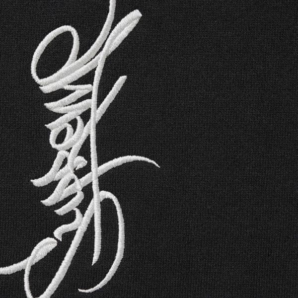 Supreme Tag Sweatpant - Black (front)