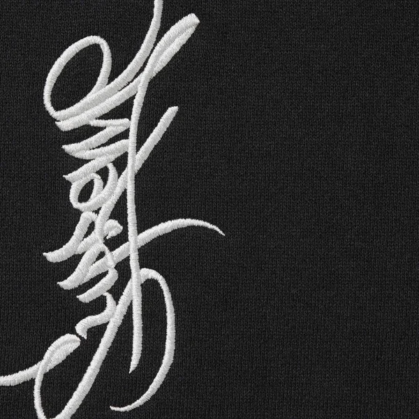 Supreme Tag Sweatpant - Black (front)