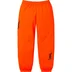 Supreme Tag Sweatpant - Bright Orange (front)
