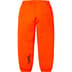 Supreme Tag Sweatpant - Bright Orange (front)