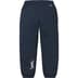 Supreme Tag Sweatpant - Navy (front)