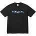 Supreme Tag Tee - Black (front)