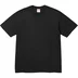 Supreme Tape Tee - Black (front)