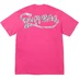 Supreme Tape Tee - Fuchsia (front)