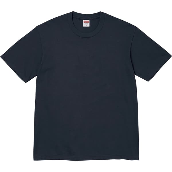 Supreme Tape Tee - Navy (front)