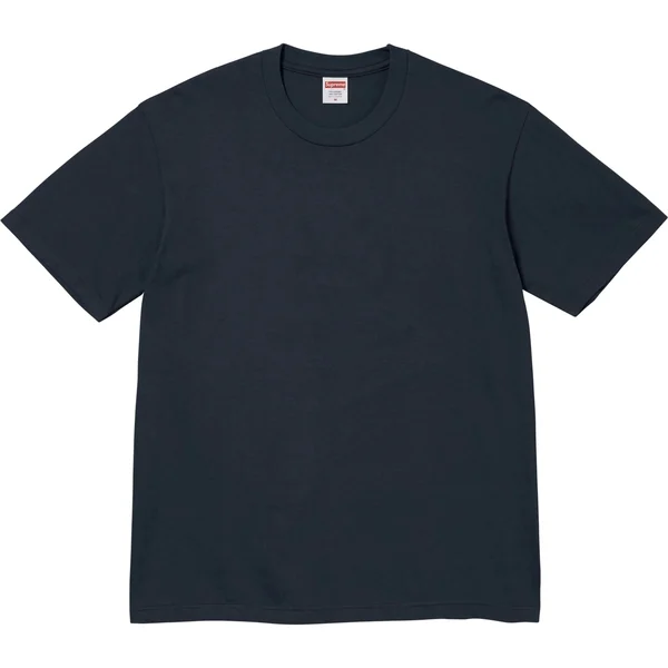 Supreme Tape Tee - Navy (front)
