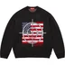 Supreme Target Sweater - Black (front)