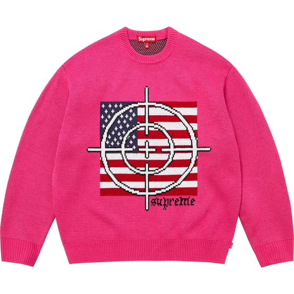 Supreme Target Sweater - Pink (front)