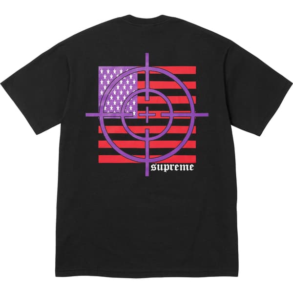 Supreme Target Tee - Black (front)