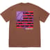 Supreme Target Tee - Brown (front)
