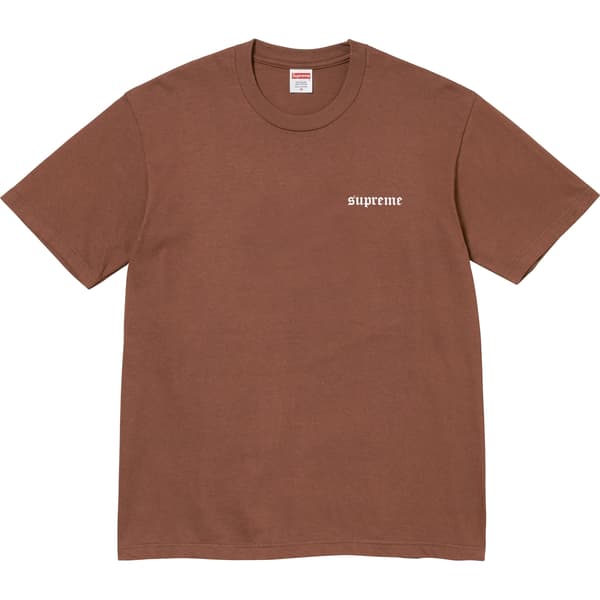 Supreme Target Tee - Brown (front)