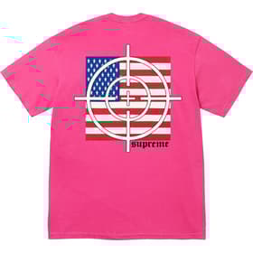 Supreme Target Tee Fuchsia