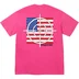 Supreme Target Tee - Fuchsia (front)