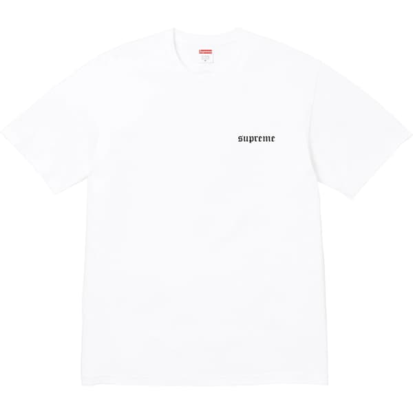 Supreme Target Tee - White (front)