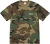 Supreme Target Tee - Woodland Camo (front)