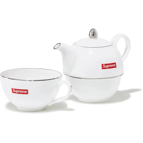 Supreme Tea Set - White (front)