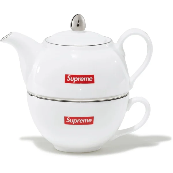 Supreme Tea Set - White (front)