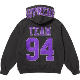 Supreme Team 94 Hooded Sweatshirt Black