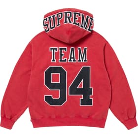 Supreme Team 94 Hooded Sweatshirt Red