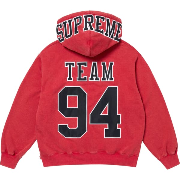 Supreme Team 94 Hooded Sweatshirt - Red (front)
