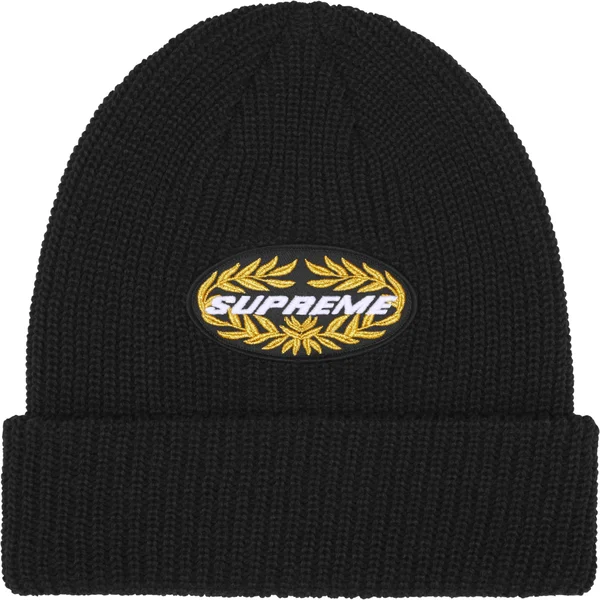 Supreme Terminal Beanie - Black (front)