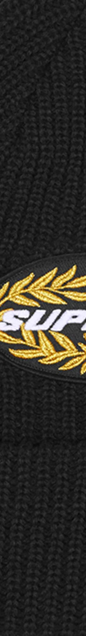 Supreme Terminal Beanie - Black (front)