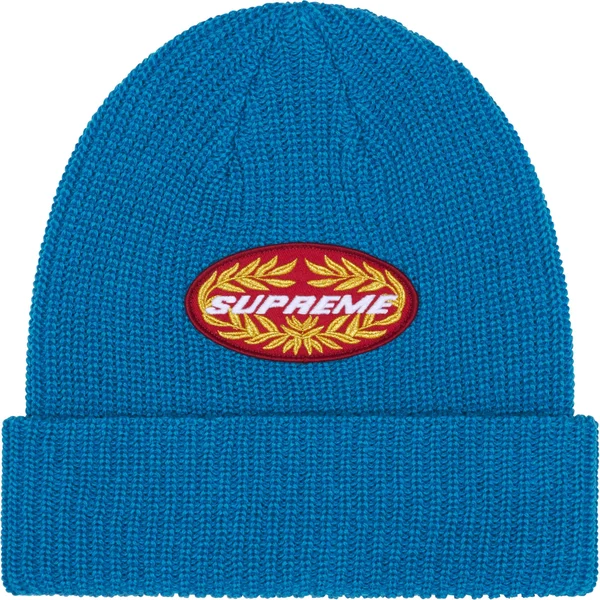 Supreme Terminal Beanie - Cyan (front)