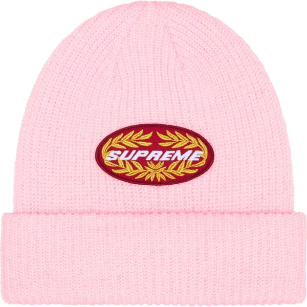 Supreme Terminal Beanie - Pink (front)