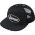 Supreme Terry Mesh Back 5-Panel - Black (front)