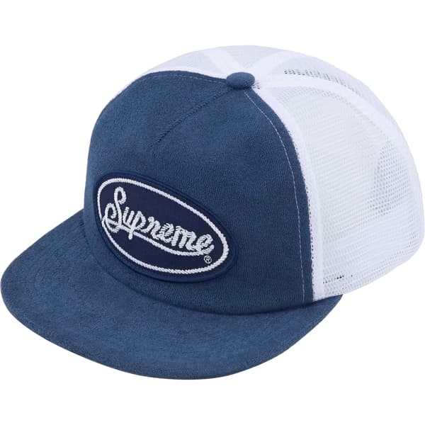 Supreme Terry Mesh Back 5-Panel - Blue (front)