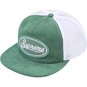 Supreme Terry Mesh Back 5-Panel Work Teal