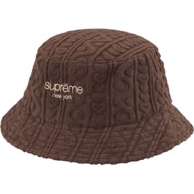 Supreme Terry Pattern Crusher Brown